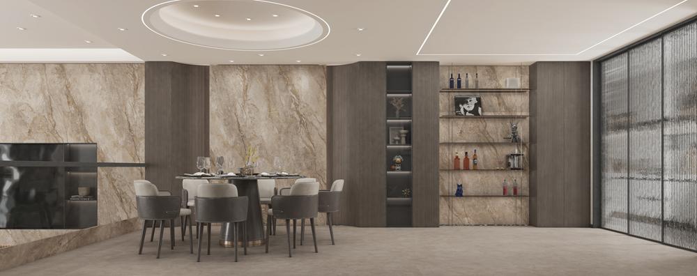 新品速遞 | 能強瓷磚極致理石1200×1800mm突破圈層規(guī)格！